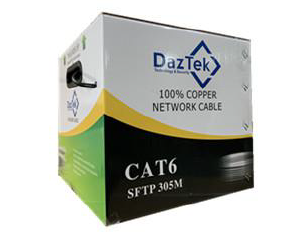 DazTek CAT6 UTP/SFTP 305M Network Cable – 100% Pure Copper