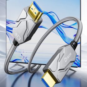 DTECH 4K Version 2.0 Cable 15m 20m 25m 30m Support HDCP2.2 Armored 4K@60Hz eARC AOC Fiber Optic HDMI Cable