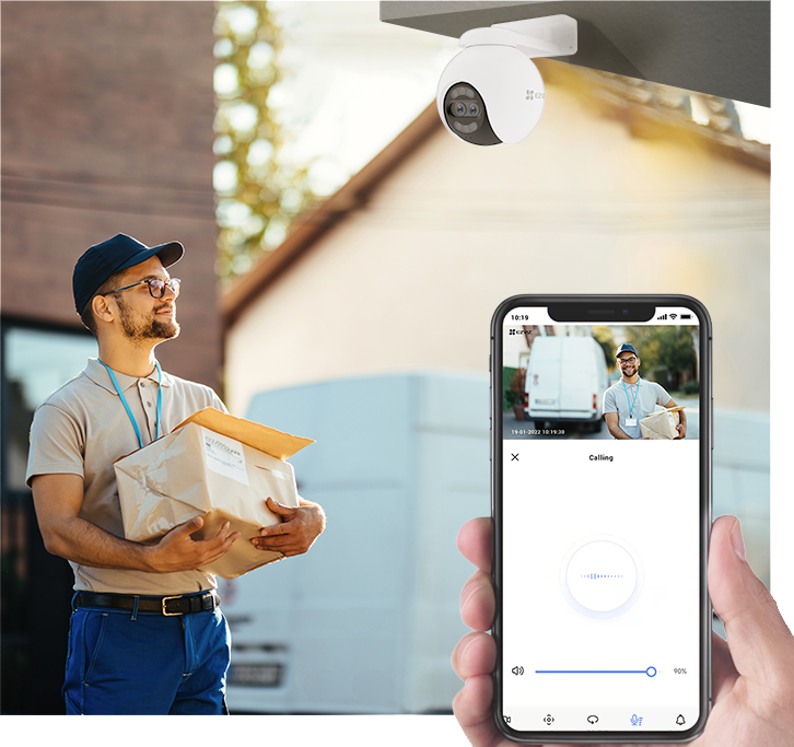 H80x Dual 4K Pan & Tilt Wi-Fi Camera