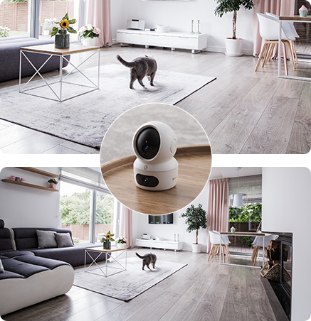 H7c Dual 2K⁺ & 2K⁺ Dual-Lens Pan & Tilt Wi-Fi Camera