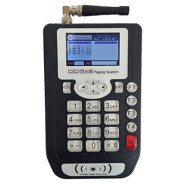 Guest Call Coaster Pager with DIGITAL WAITLIST