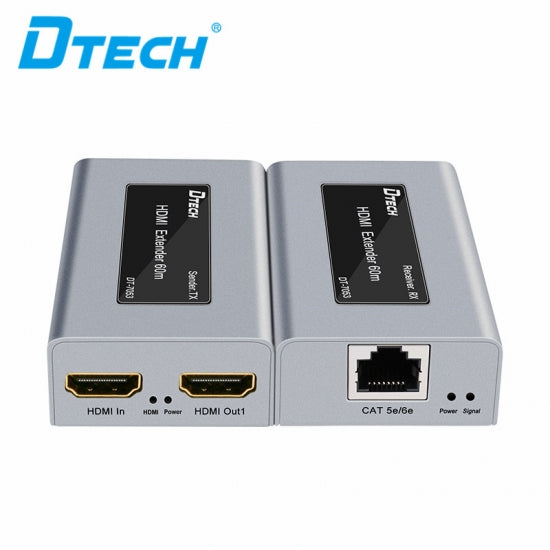DTECH DT-7053 HDMI Single Cat5e/6 Extender 60m